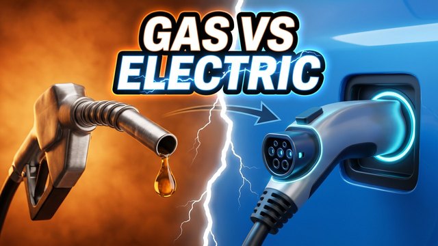 Versus thumbnail: gas vs electric